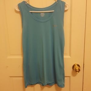 Reebok Sleeveless Blue Tank